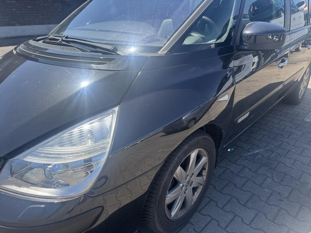 Renault Espace 4 original Kotfl&uuml;gel vorn links NV676 Schwarz Bj.2011